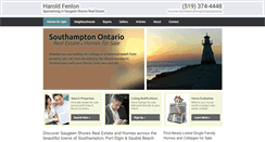 Desktop Screenshot of haroldfenlon.ca